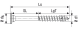 SPAX Tellerkopf-Schraube mit optimiertem Teilgewinde 5 x 77 - 150 Stk
