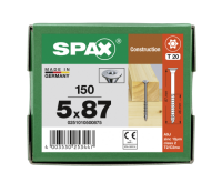 SPAX Tellerkopf-Schraube mit optimiertem Teilgewinde 5 x 87 - 150 Stk