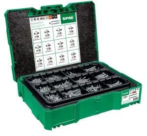 SPAX Box systainer T-Loc Senkkopf T-STAR plus