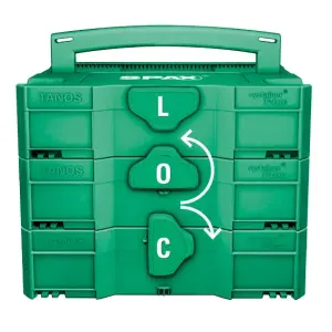SPAX Box systainer T-Loc Senkkopf T-STAR plus