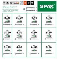 SPAX Box systainer T-Loc Senkkopf T-STAR plus