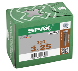 SPAX Rückwandschraube T-STAR Plus 3,0 x 25 300 Stk