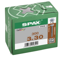 SPAX Rückwandschraube T-STAR Plus 3,0 x 30 300 Stk