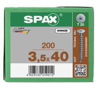 SPAX Rückwandschraube T-STAR Plus 3,5 x 40 cut 200 Stk