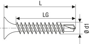 SPAX GIX-D Trockenbauschraube Trompetenkopf H2 Bohrspitze  -  magaziniert 1000 Stk 3,5x45