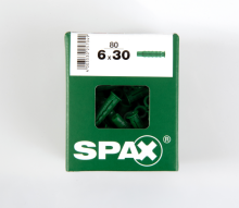 SPAX Dübel Typ-SD 6,0 x 30 mm 80 Stück