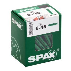 SPAX Dübel Typ-SD 6,0 x 45 mm 50 Stück