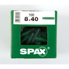 SPAX D&uuml;bel Typ-SD 8,0 x 40 mm 100 St&uuml;ck