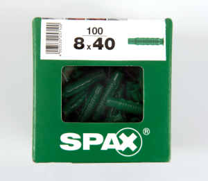 SPAX Dübel Typ-SD 8,0 x 40 mm 100 Stück