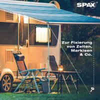 SPAX Zeltschrauben Camping-Komplettset