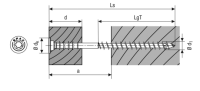 SPAX Justierschraube 6 x 60 - 100 Stk