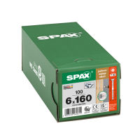 SPAX Justierschraube 6 x 160 - 100 Stk