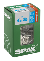 SPAX Spenglerschraube A2 T20 - 20mm - 4,5 x 25 - 75 Stk