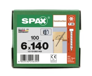 SPAX WIROX Zylinderkopfschraube  T-STARplus VG TX30 6 x...