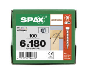 SPAX WIROX Zylinderkopfschraube  T-STARplus VG TX30 6 x...