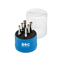 BASIC Diamant-Fliesenb. in runder blauer gallery