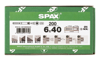 SPAX Nageldübel 6 x 40 200 Stk