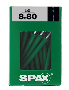 SPAX Nageldübel 8 x 80 50 Stk