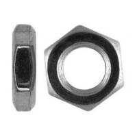 Sechskantmutter, niedrige Form B DIN 439 M 12  A4 Edelstahl rostfrei  200 Stk