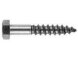 Sechskant-Holzschrauben  galv. verzinkt DIN 571 - 12 x 180 - 25 Stk