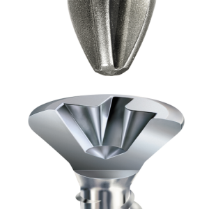 SPAX-FEX-CUT Fensterbauschraube 4.0x25mm PH2 Titan Silber - 3000 Stk