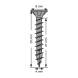 SPAX Senkmultikopf T-STAR PLUS T20 Vollgewinde schwarz verzinkt - 200 Stk - 4 x 25