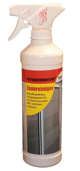 Terrassenmeister Zaunreiniger 500 ml, gebrauchsfertig in Pumpsprayflasche