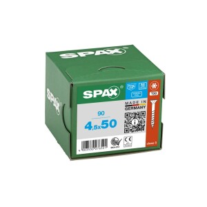 SPAX Edelstahlschraube - 4,5 x 50 mm - 90 Stk -...