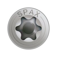 SPAX Edelstahlschraube - 4,5 x 50 mm - 180 Stk - Teilgewinde - Senkkopf - T-STAR plus T20 - 4CUT - Edelstahl rostfrei A2