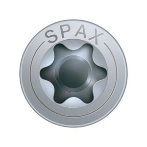 SPAX Universalschraube - 3,5 x 30 mm - 180 Stk - Teilgewinde - Senkkopf - T-STAR plus T20 - 4CUT - WIROX