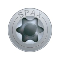 SPAX Universalschraube - 4,5 x 70 mm - 360 Stk - Teilgewinde - Senkkopf - T-STAR plus T20 - 4CUT - WIROX