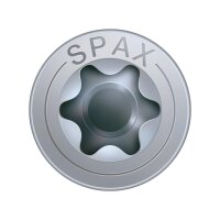 SPAX Universalschraube - 6 x 80 mm - 180 Stk - Teilgewinde - Senkkopf - T-STAR plus T30 - 4CUT - WIROX