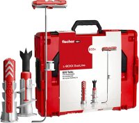 SPAX Montagekoffer, L-BOXX, groß, WIROX A3J, T-STAR plus +  Fischer L-BOXX DuoLine Bundle
