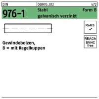 Gewindestücke DIN 976 verzinkt gallery
