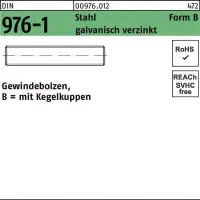 Gewindestücke DIN 976 verzinkt 8 x  slider