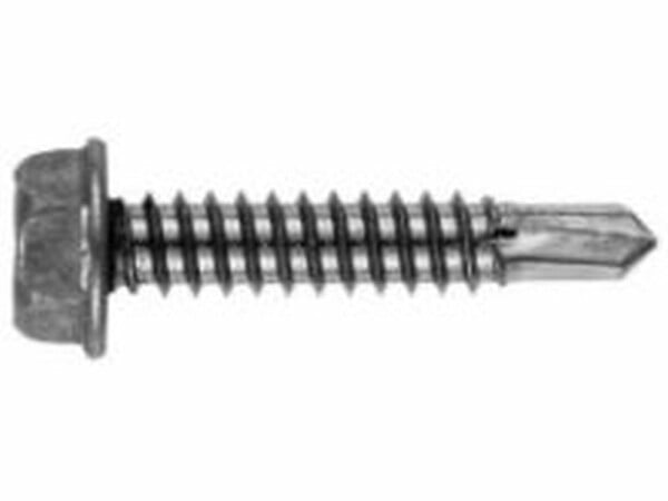 Bohrschrauben - Sechskantkopf mit Bund-K  galv. verzinkt DIN 7504 - 3,5 x 9,5 - 1000 Stk