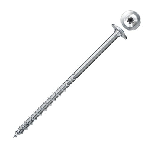 fischer PowerFast FPF II WTP 6,0 x 120 BC 100 Tellerkopf TX Teilgewinde galvanisch verzinkt, blau passiviert