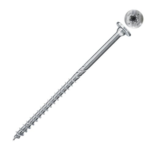 fischer PowerFast FPF II ST25P 5,0 x 120 BC 100 Stufensenkkopf TX25 Teilgewinde galvanisch verzinkt, blau passiviert