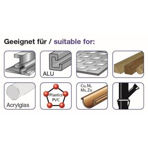 Bohrcraft HSS-DIN 338-G, TURBO STEP Stufenbohrer für Metall - Holz - Kunststoff