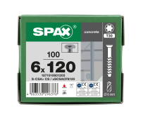 SPAX BETONSCHRAUBE 6x120 80/65 VERZINKT  slider