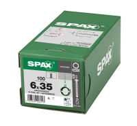 SPAX BETONSCHRAUBE 6x35 -/- VERZINKT AUSSENGEWINDE SW10 100ST