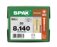 SPAX WIROX Tellerkopf T-STARplus TG TX40 8,0x140 50 Stk