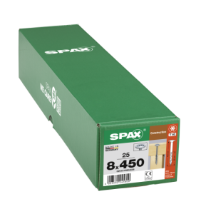 SPAX WIROX Tellerkopf T-STARplus TG TX40 8,0x450 25 Stk