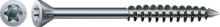 SPAX Dielenschraube Teilgewinde Senkkopf - T-STAR plus T10 WIROX  3,5x45 - 500 Stk