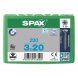 SPAX Senkkopf T-STAR plus - Vollgewinde Edelstahl rostfrei A2 1.4567      T10  -  3x20  -  200 Stk