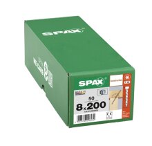 SPAX Zylinderkopfschraube T-STAR plus VG TX40 8 x 200 WIROX  50 Stk