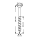 SPAX Senkkopf 10 mm T-STAR plus - Teilgewinde WIROX A3J  T50  -  10x200  -  50 Stk