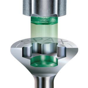 SPAX Senkkopf 10 mm T-STAR plus - Teilgewinde WIROX A3J  T50  -  10x260  -  50 Stk