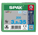 SPAX Senkkopf T-STAR plus - Teilgewinde Edelstahl rostfrei A2 1.4567  T15  -  3,5x35  -  200 Stk