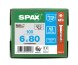 SPAX Senkkopf T-STAR plus - Teilgewinde Edelstahl A2 1.4567  T30  -  6x80  -  100 Stk